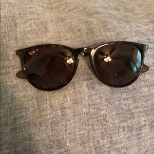 Ray ban Erika polarized tortoise color sunglasses